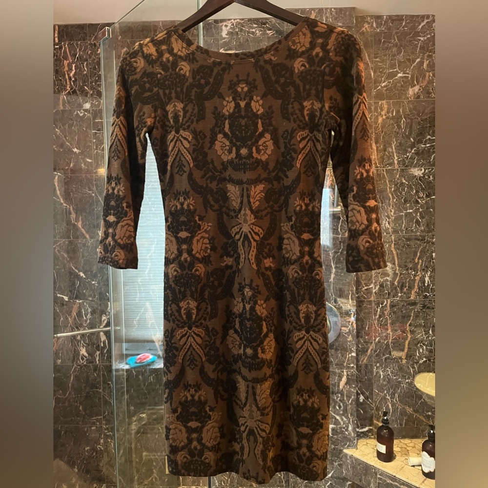BNWOT Willow & Clay black detailed mini dress - made in USA
